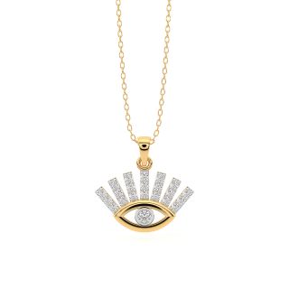 The Evil Eye Diamond Pendant